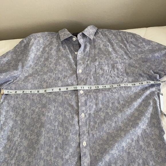 Marc Anthony Slim Fit L Short Sleeve Button Down - Picture 6 of 10